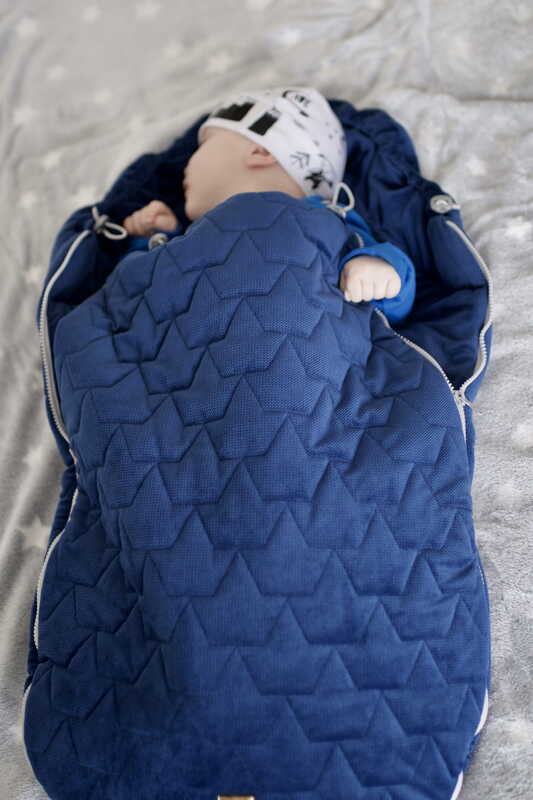 Chancelière poussette | Bleu marine