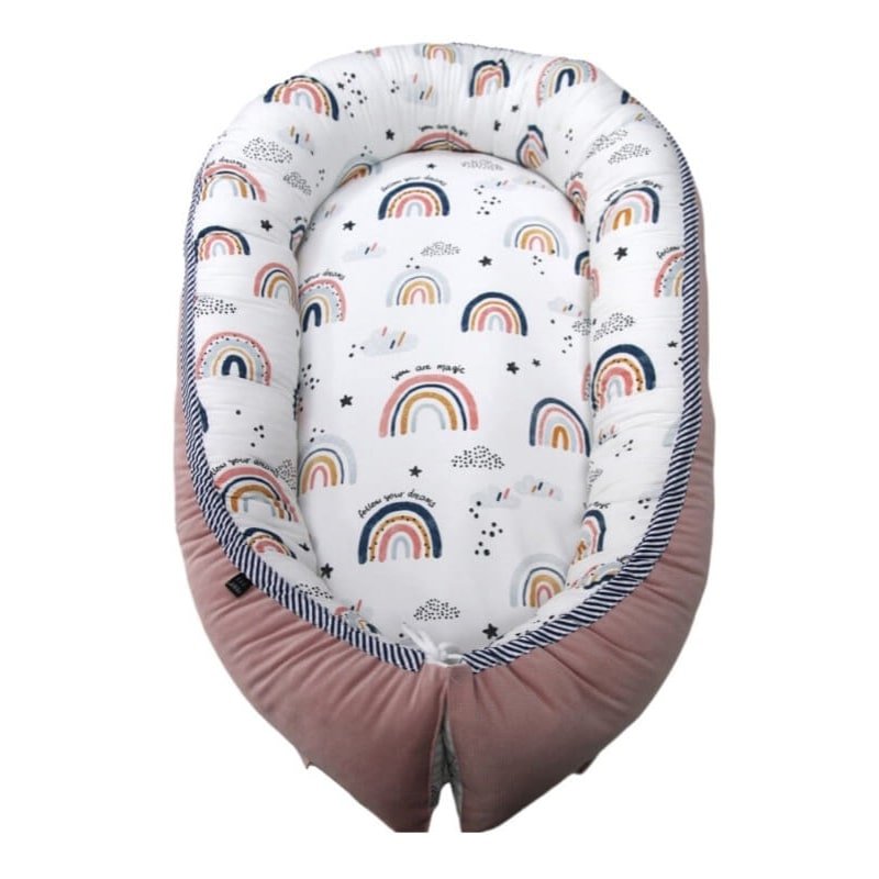 cocon dodo bébé arc en ciel