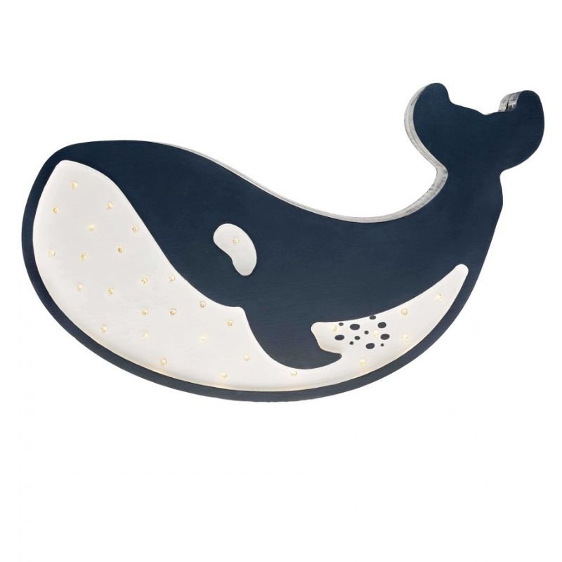 lampe en bois baleine