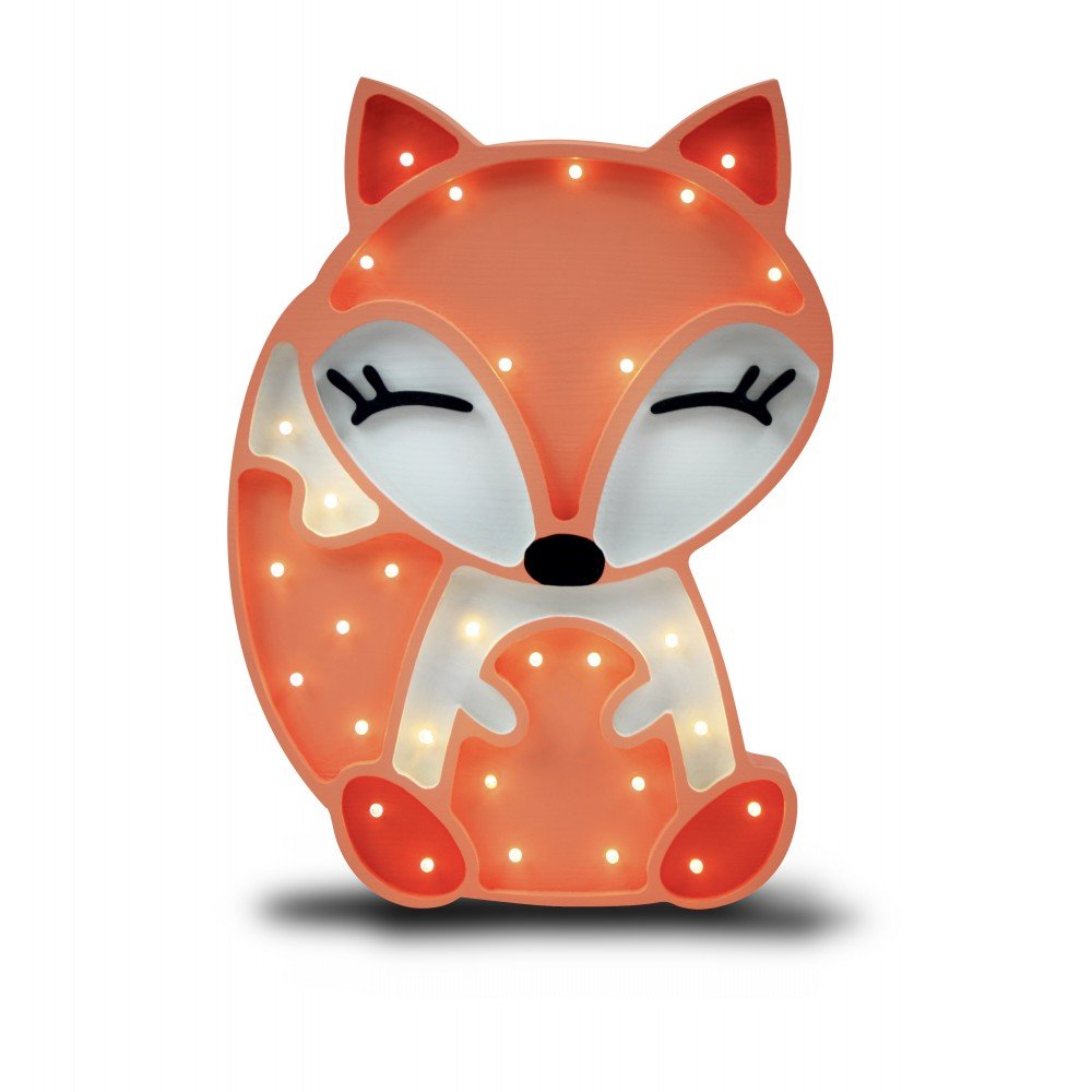 Lampe en bois | Renard