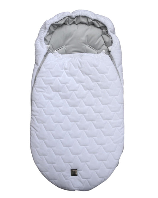 Chancelière poussette | Blanc