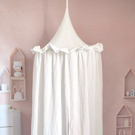 ciel de lit enfant blanc lumineux