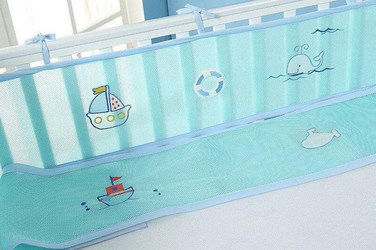 Tour de lit respirant ocean world berceau
