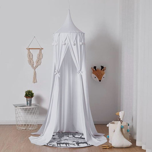 ciel de lit enfant blanc
