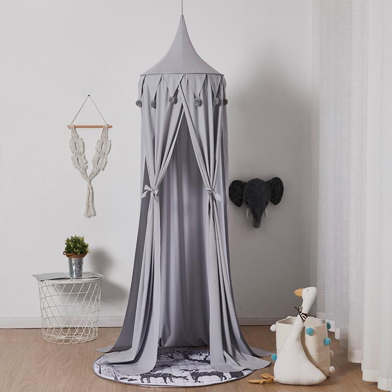 ciel de lit enfant gris