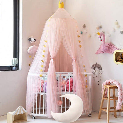 ciel de lit rose pastel