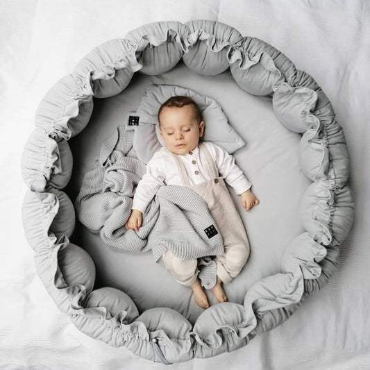 cocon bébé gris