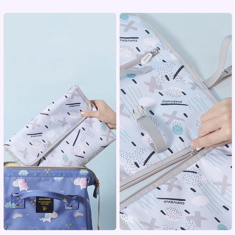 Tapis Matelas à langer pliable 3-1 | Portable et Imperméable.