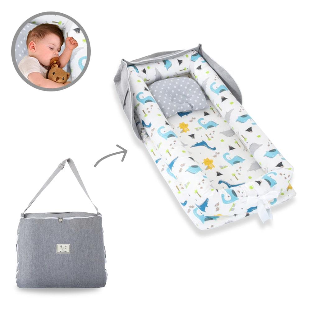 Matelas à langer dinosaure portable