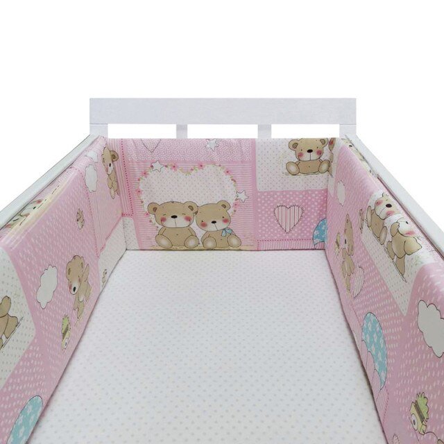 Tour de lit bebe nounours