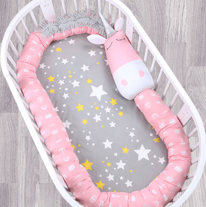 tour de lit fille licorne